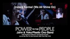 John Lennon: pubblicato un video inedito del live del 1972 di "Instant Karma!  (We All Shine On)". Guardalo qui