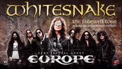 Whitesnake: UFFICIALE in concerto a Milano nel 2022 con gli Europe. Tutti i dettagli