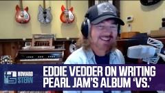 Pearl Jam, Eddie Vedder racconta la registrazione dell'album VS. Guarda il video da Howard Stern