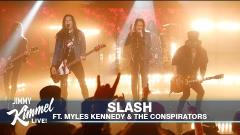 Slash torna sul palco con Myles Kennedy & The Conspirators da Jimmy Kimmel. Guarda il video del live e l'intervista