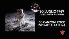 20 luglio 1969, l'uomo sbarca sulla Luna: ecco le 50 canzoni rock ispirate alla Luna