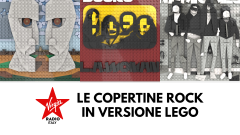 Le copertine dei dischi rock in versione Lego! Riesci a riconoscerle?