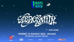 IDays riprogrammato per il 2022, Aerosmith confermati il 10 giugno. Nuova location all'Ippodromo di Milano