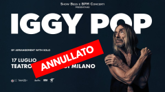 Iggy Pop, annullato il concerto del 17 luglio al Teatro degli Arcimboldi di Milano. Tutte le info e rimborsi