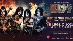 KISS: UFFICIALE riprogrammato il concerto all'Arena di Verona l'11 luglio 2022. Tutte le info