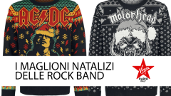 I maglioni di Natale delle rock band: AC/DC, Ozzy, Guns N' Roses, Metallica, Foo Fighters, Iron Maiden! Guardali tutti