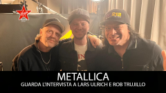 Metallica: guarda l'intervista a Lars Ulrich e Rob Trujillo