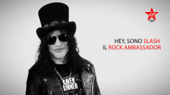 Slash è il nuovo Rock Ambassador di Virgin Radio. Guarda il suo messaggio