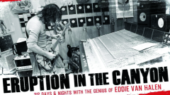 Eruption in the Canyon: 212 Days and Nights with the Genius of Eddie Van Halen. Scopri tutte le info sul libro di Andrew Bennett dedicato a Eddie Van Halen 
