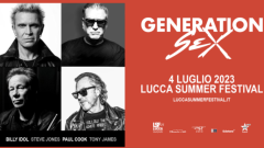 Generation Sex in concerto: partecipa all'estrazione finale dei biglietti per la data del 4 luglio al Lucca Summer Festival in Piazza Napoleone