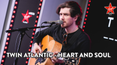 Twin Atlantic: guarda l'esibizione di Heart and Soul acustica sul palco di Virgin Radio