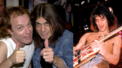 AC/DC, Angus Young: “Eddie Van Halen adorava Malcolm ed era sempre felice di vederci. Ha lasciato un grande vuoto”