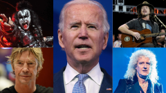 Le reazioni delle rockstar all'insediamento di Joe Biden come 46° Presidente degli Stati Uniti. Guardale qui