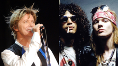 Guns N’ Roses, quella volta in cui David Bowie ubriaco ha tentato di salire sul palco per suonare con la band
