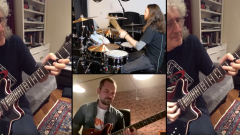 Coronavirus, Brian May dei Queen sfida i fan in streaming a suonare con lui "Hammer to Fall". Guarda il video