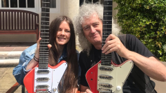 Brian May per la prima volta firma una chitarra diversa dalla Red Special. Il progetto nato da una ragazzina di 16 anni