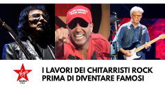I lavori dei chitarristi rock prima di diventare famosi (e sono incredibili). Scoprili qui