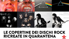 Le copertine dei dischi ricreate in casa durante la quarantena. Guarda le più belle
