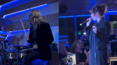 Dave Grohl e la figlia Violet hanno suonato Heart Shaped Box dei Nirvana durante un piccolo concerto. Guarda il video