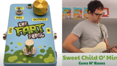 In arrivo il Fart Pedal, "l'effetto "peto" per la pedaliera della chitarra. Guarda i video!