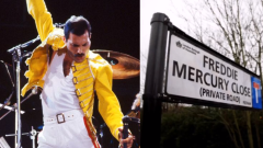 Queen, la città di Londra dedica una via a Freddie Mercury. La cerimonia con la sorella Kashmira
