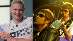Oasis, Erling Haaland del Manchester City: "Sono l'uomo che può riunire Liam e Noel". Guarda il video
