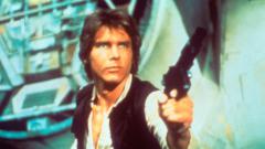 Star Wars, all'asta lo storico blaster utilizzato da Harrison Ford nel primo film del 1977
