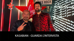 Kasabian: guarda l'intervista in diretta a Sergio Pizzorno
