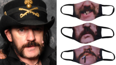 Motörhead, in vendita le mascherine ufficiali con la faccia e le espressioni di Lemmy. Guardale qui