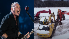 Metallica, dei carpentieri canadesi hanno fatto "danzare" degli escavatori sulle note di Nothing Else Matters. Guarda il video