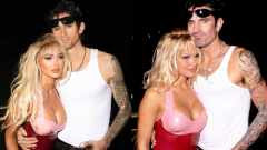 Halloween, Machine Gun Kelly e Megan Fox si sono travestiti da Tommy Lee e Pamela Anderson. Guarda le foto e i video