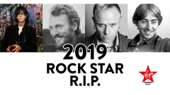 2019 Rockstar Rip: la gallery tributo ai musicisti che ci hanno lasciato quest'anno