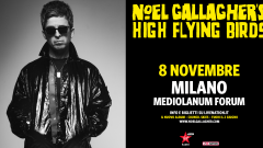 Noel Gallagher's High Flying Birds: UFFICIALE in concerto in Italia l'8 novembre. Tutte le info