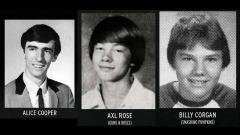 Le rockstar da adolescenti: Axl Rose, Jon Bon Jovi, Slash, Marilyn Manson...