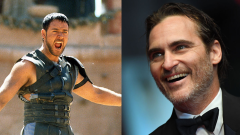 Russell Crowe su Joaquin Phoenix: “Ci volle mezza giornata per convincerlo a non fuggire dal set del Gladiatore”. Guarda il video
