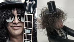 Slash, in vendita online la decorazione della torta di matrimonio fatta coi suoi capelli. Guarda le foto