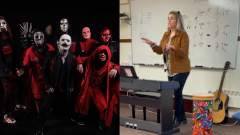 La maestra che insegna ai bambini i generi musicali cantando gli Slipknot: "la musica costruisce relazioni". Guarda il video