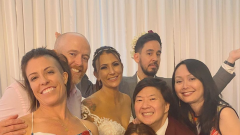 Talinda Bennington: le foto del matrimonio con ospiti Mike Shinoda e Ken Jeong