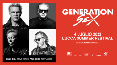 Generation Sex: UFFICIALE in concerto al Lucca Summer Festival il 4 luglio