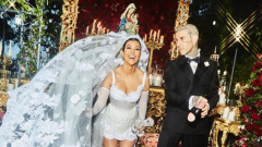 Blink-182, Travis Barker si è sposato in Italia con Kourtney Kardashian: guarda le foto