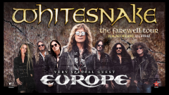 Whitesnake + Europe in concerto: partecipa all'estrazione finale dei biglietti per la data del 28 giugno a Milano