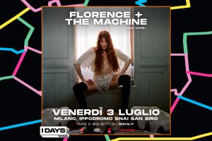 Florence + The Machine: UFFICIALE in concerto a IDays Milano nel 2026. Tutte le info e biglietti