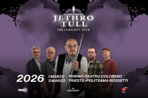 Jethro Tull: UFFICIALE in concerto in Italia a marzo 2026. Tutte le info e biglietti
