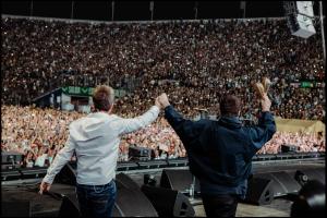 Oasis: le foto più belle e a scaletta del concerto a Santiago del Cile - 19 novembre 2025