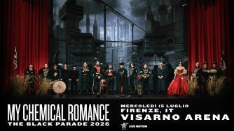 My Chemical Romance: UFFICIALE in concerto a Firenze il 15 luglio 2026. Tutte le info biglietti