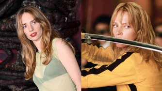 Uma Thurman ha avvertito la figlia Maya Hawke di tenere su le scarpe quando lavora con Quentin Tarantino