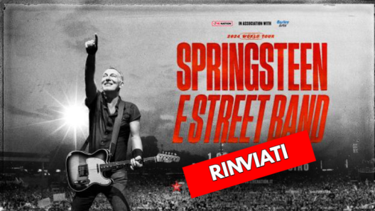 Bruce Springsteen: rinviati i concerti allo stadio San Siro di Milano per motivi di salute. Il comunicato