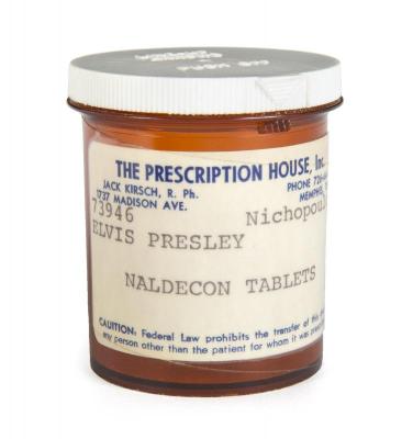 Medicinali di Elvis Presley