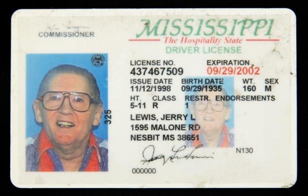 Patente di Jerry Lee Lewis
