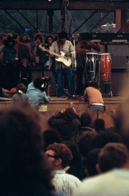 Jimi Hendrix on Stage